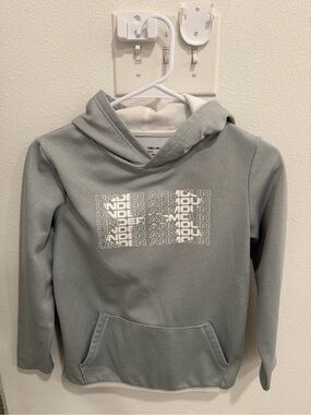 Boy’s Under Armour Kids Sage Gray Pullover Hoodie